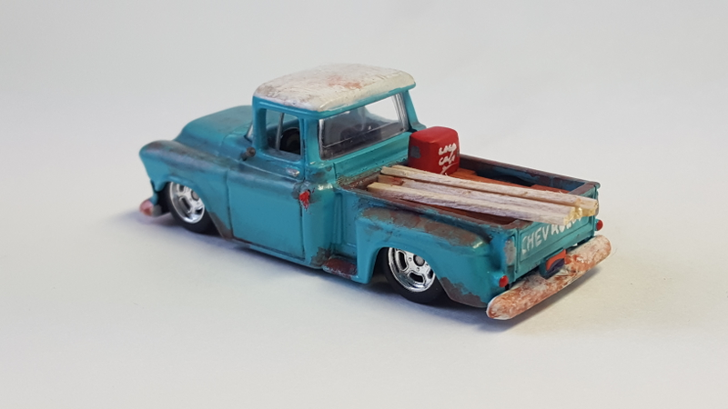 Illustration for article titled Came out of retirement and did a custom thing! 1956 GMC turned Chevy Apache!